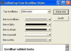 CoffeeCup Free Color Scrollbar Maker