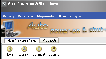 Auto Poweron & Shutdown v češtině