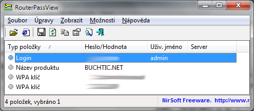 RouterPassView v češtině